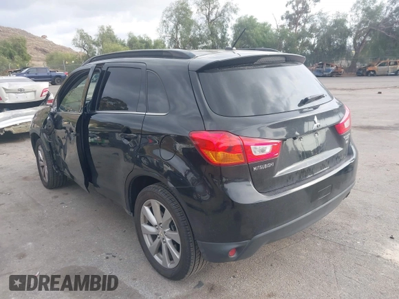 2015 Mitsubishi Outlander Sport 2.4 GT with VIN 4A4AP4AW0FE058530, listed as a IAAI auction lot 41554789 with 64,013 mi miles. Bid and sale history available at carsss.com. Image 3.