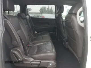 2018 Honda Odyssey EX-L with VIN 5FNRL6H77JB008571, listed as a Copart auction lot 46948585 with 88,699 mi miles and Salvage Title. Bid and sale history available at carsss.com. Image 11.