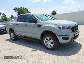 2021 Ford Ranger XL with VIN 1FTER4EH0MLD00837, listed as a IAAI auction lot 40068127 with 90,395 mi miles. Bid and sale history available at carsss.com. Image 1.