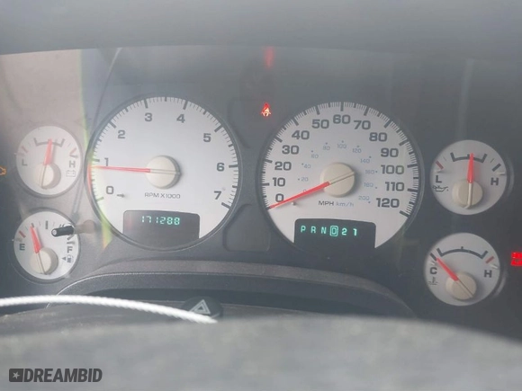 2003 Dodge Ram 1500 ST with VIN 1D7HU18D43J629124, listed as a IAAI auction lot 40912324 with 171,288 mi miles. Bid and sale history available at carsss.com. Image 7.