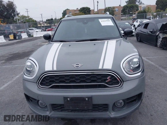 2020 MINI Countryman Cooper S with VIN WMZYW7C00L3L92535, listed as a IAAI auction lot 42029989 with 61,066 mi miles and . Bid and sale history available at DreamBid. Image 12.