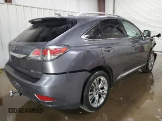 2013 Lexus RX 450h with VIN JTJBC1BA1D2063613, listed as a Copart auction lot 61199895 with 140,817 mi miles and Salvage title. Bid and sale history available at DreamBid. Image 3.