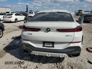 2022 BMW X6 xDrive40i with VIN 5UXCY6C09N9J04735, listed as a Copart auction lot 45084665 with 46,543 mi miles and Salvage Title. Bid and sale history available at carsss.com. Image 6.