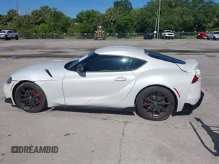 2024 Toyota Supra 3.0 with VIN WZ1DB0G02RW066224, listed as a IAAI auction lot 42243491 with 20,672 mi miles and . Bid and sale history available at DreamBid. Image 14.