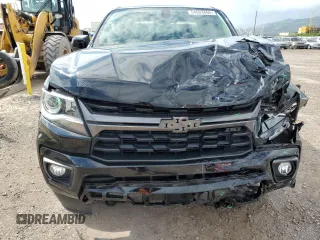 2021 Chevrolet Colorado 2WD Z71 with VIN 1GCGSDEN2M1280928, listed as a Copart auction lot 54603665 with 26,278 mi miles and Salvage title. Bid and sale history available at DreamBid. Image 5.