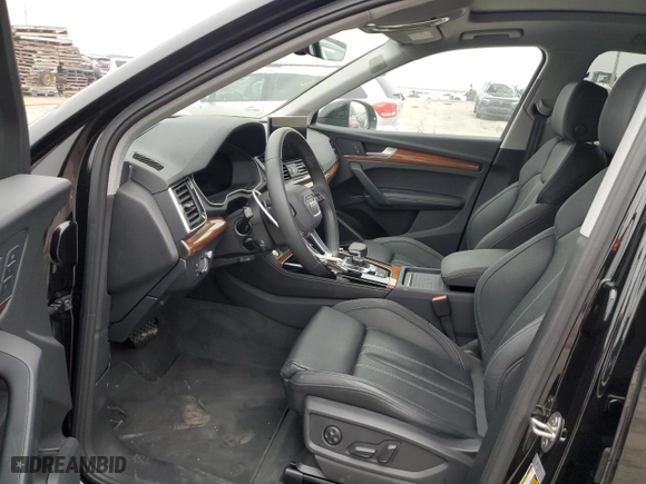 2023 Audi Q5 S line Prestige with VIN WA1FAAFY1P2166014, listed as a Copart auction lot 86218794 with 13,851 mi miles and Salvage Title. Bid and sale history available at carsss.com. Image 7.