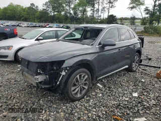 2021 Audi Q5 Prestige with VIN WA1CAAFY9M2100776, listed as a Copart auction lot 51891755 with 28,305 mi miles and Salvage Title. Bid and sale history available at carsss.com. Image 1.