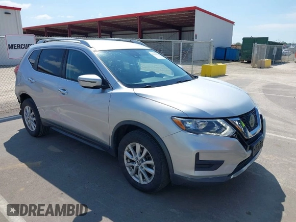 2019 Nissan Rogue SV with VIN KNMAT2MV5KP525224, listed as a IAAI auction lot 41892874 with 82,650 mi miles and . Bid and sale history available at DreamBid. Image 1.