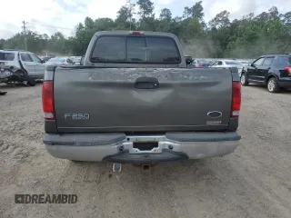 2004 Ford F-250 XL with VIN 1FTNW20P44EC09571, listed as a Copart auction lot 52986575 with Not provided miles and Salvage title. Bid and sale history available at DreamBid. Image 6.