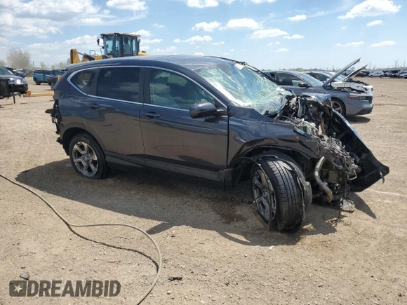 2018 Honda CR-V EX-L z VIN 5J6RW2H84JL031029, wystawiony jako Copart lot #55761595 z przebiegiem Nie podano mil oraz Szkoda całkowita • Salvage title. Historia ofert i sprzedaży dostępna na DreamBid. Obrazek 4.