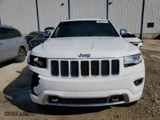 2014 Jeep Grand Cherokee Overland with VIN 1C4RJFCT9EC474712, listed as a Copart auction lot 48352775 with 155,134 mi miles and Non Repairable. Bid and sale history available at carsss.com. Image 5.