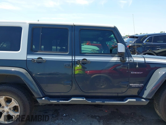 2017 Jeep Wrangler Unlimited Sahara с VIN 1C4BJWEG3HL619667, выставлен на аукционе IAAI как лот 42188812 с пробегом 155 619 миль миль и . История ставок и продаж доступна на DreamBid. Изображение 13.