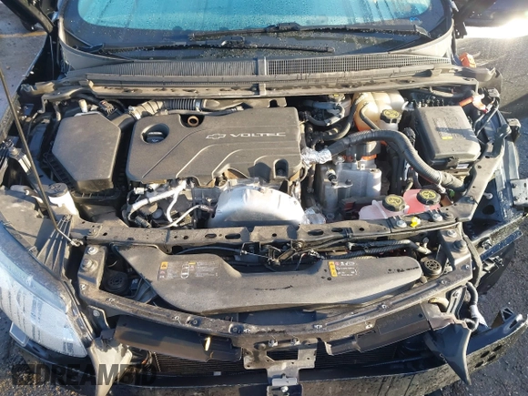 2019 Chevrolet Volt LT with VIN 1G1RC6S55KU131150, listed as a IAAI auction lot 41573256 with 124,418 mi miles. Bid and sale history available at carsss.com. Image 10.