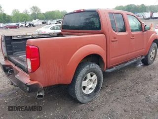 2005 Nissan Frontier LE with VIN 1N6AD07W25C462629, listed as a IAAI auction lot 42237382 with 157,460 mi miles and . Bid and sale history available at DreamBid. Image 4.