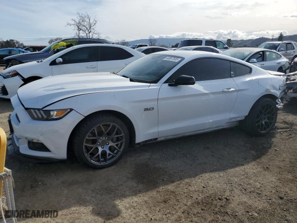 2016 Ford Mustang GT with VIN 1FA6P8CF3G5334532, listed as a Copart auction lot 44967535 with 83,665 mi miles and Salvage Title. Bid and sale history available at carsss.com. Image 1.