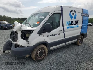 2018 Ford Transit with VIN 1FTYE1CM6JKA35821, listed as a Copart auction lot 53590534 with 82,324 mi miles and Salvage Title. Bid and sale history available at DreamBid. Image 1.