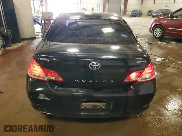2006 Toyota Avalon XL with VIN 4T1BK36B16U165503, listed as a Copart auction lot 58836685 with 193,662 mi miles and Salvage title. Bid and sale history available at DreamBid. Image 6.