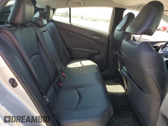 2018 Toyota Prius Two z VIN JTDKARFU3J3550801, wystawiony jako Copart lot #57625935 z przebiegiem 48 502 mil mil oraz Szkoda całkowita • Salvage title. Historia ofert i sprzedaży dostępna na DreamBid. Obrazek 10.