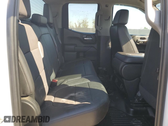 2021 Chevrolet Silverado 1500 Work Truck with VIN 1GCRYAEF4MZ331779, listed as a Copart auction lot 46589905 with 97,701 mi miles and Salvage Title. Bid and sale history available at DreamBid. Image 10.