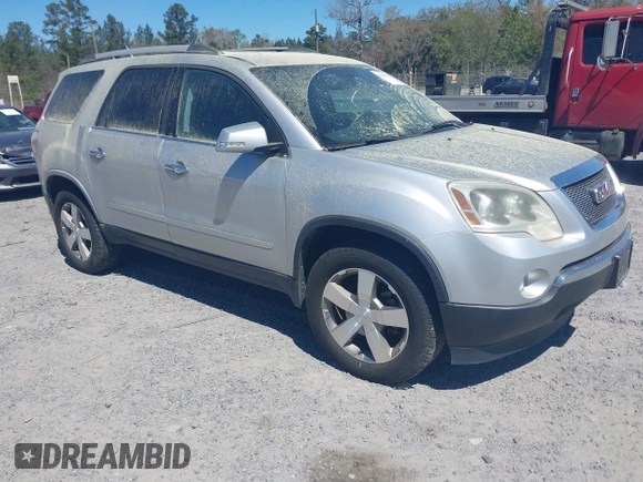 2012 GMC Acadia SLT1 with VIN 1GKKRRED1CJ340582, listed as a IAAI auction lot 41889552 with 191,090 mi miles. Bid and sale history available at carsss.com. Image 1.