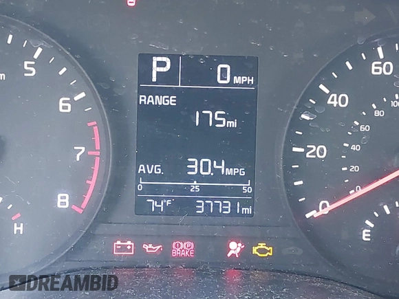 2020 Kia Rio LX with VIN 3KPA24AD2LE258927, listed as a IAAI auction lot 41967690 with 37,731 mi miles and . Bid and sale history available at DreamBid. Image 15.