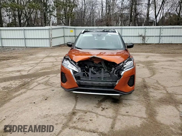 2021 Nissan Kicks SV with VIN 3N1CP5CV6ML502956, listed as a Copart auction lot 51616705 with 60,712 mi miles and Salvage Title. Bid and sale history available at carsss.com. Image 12.