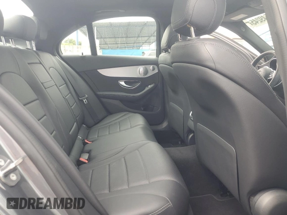 2019 Mercedes-Benz C 300 with VIN 55SWF8EB9KU291263, listed as a Copart auction lot 53549245 with 35,616 mi miles and Salvage Title. Bid and sale history available at carsss.com. Image 10.