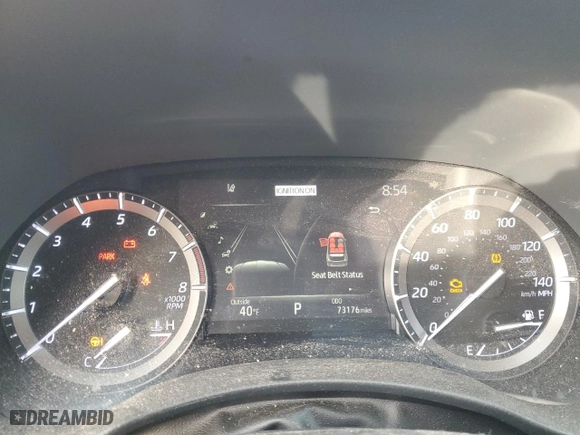 2020 Toyota Highlander XLE with VIN 5TDGZRBH7LS506678, listed as a Copart auction lot 48966645 with 73,176 mi miles and Salvage Title. Bid and sale history available at carsss.com. Image 9.