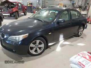 2007 BMW 5 Series 530xi with VIN WBANF73537CY16890, listed as a IAAI auction lot 41255117 with 228,877 mi miles and . Bid and sale history available at carsss.com. Image 2.