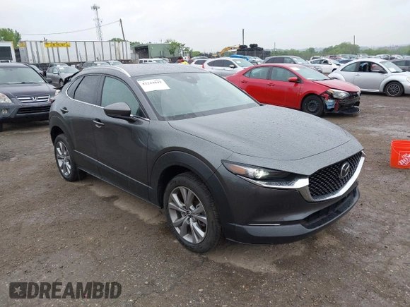 2023 Mazda CX-30 S Preferred z VIN 3MVDMBCM5PM576771, wystawiony jako IAAI lot #42244842 z przebiegiem 14 814 mil mil oraz . Historia ofert i sprzedaży dostępna na DreamBid. Obrazek 1.