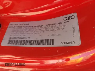 2014 Audi S5 Premium Plus with VIN WAUCGAFRXEA066977, listed as a Copart auction lot 46755005 with 157,635 mi miles and Salvage Title. Bid and sale history available at carsss.com. Image 12.