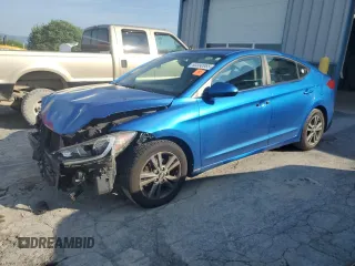 2017 Hyundai Elantra SE with VIN 5NPD84LF0HH066502, listed as a Copart auction lot 63390965 with 136,942 mi miles and Salvage title. Bid and sale history available at DreamBid. Image 1.
