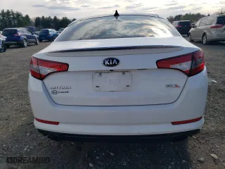 2013 Kia Optima SX w/Limited Pkg with VIN 5XXGR4A60DG138186, listed as a Copart auction lot 50571865 with 174,498 mi miles and Salvage Title. Bid and sale history available at carsss.com. Image 6.