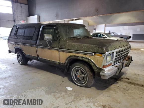 1978 Ford F-150 z VIN F15HNCG8502, wystawiony jako Copart lot #57248964 z przebiegiem 201 337 mil mil oraz Czysty tytuł • Clean title. Historia ofert i sprzedaży dostępna na DreamBid. Obrazek 4.