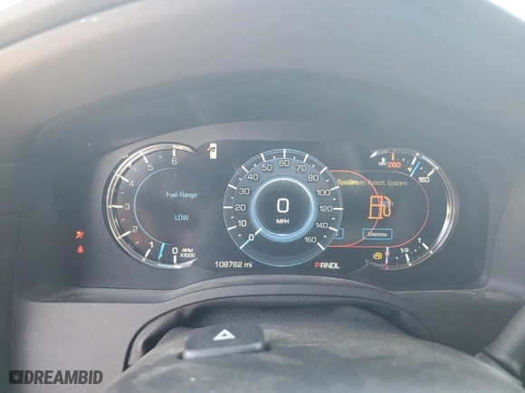 2017 Cadillac Escalade Platinum with VIN 1GYS4DKJ9HR394870, listed as a Copart auction lot 68375304 with 108,762 mi miles and Salvage Title. Bid and sale history available at carsss.com. Image 9.