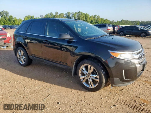 2013 Ford Edge Limited with VIN 2FMDK3KC4DBE33146, listed as a Copart auction lot 64785035 with 121,852 mi miles and Clean title. Bid and sale history available at DreamBid. Image 4.