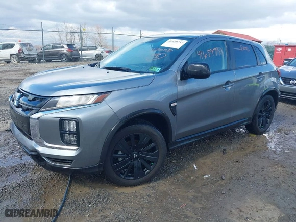 2024 Mitsubishi Outlander Sport S with VIN JA4ARUAU2RU018678, listed as a IAAI auction lot 41659737 with 500 mi miles. Bid and sale history available at carsss.com. Image 2.