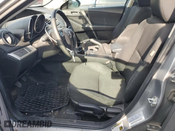 2013 Mazda 3 i SV with VIN JM1BL1TG8D1787178, listed as a Copart auction lot 89178375 with 197,482 mi miles and Salvage Title. Bid and sale history available at DreamBid. Image 7.