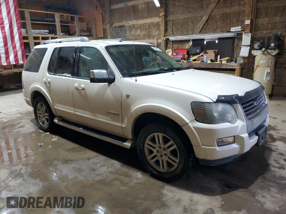 2007 Ford Explorer Limited with VIN 1FMEU75847UA89412, listed as a Copart auction lot 44726345 with Not provided miles and Clean title. Bid and sale history available at DreamBid. Image 4.