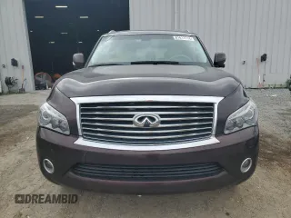 2013 Infiniti QX56 8-passenger with VIN JN8AZ2ND2D9730192, listed as a Copart auction lot 81617714 with 196,975 mi miles and Clean Title. Bid and sale history available at carsss.com. Image 5.