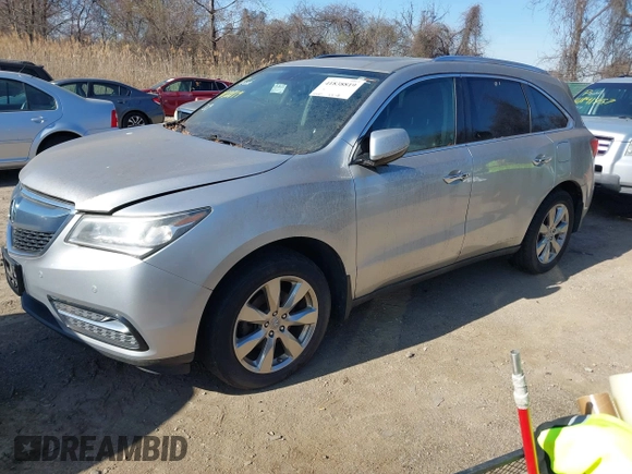 2014 Acura MDX Advance with VIN 5FRYD4H87EB038972, listed as a IAAI auction lot 41838819 with 145,587 mi miles and . Bid and sale history available at DreamBid. Image 17.