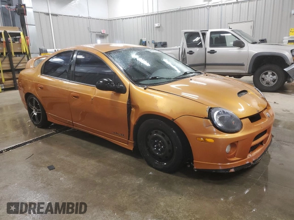 2005 Dodge Neon SRT-4 with VIN 1B3ES66S05D228366, listed as a Copart auction lot 81774724 with 112,870 mi miles and Clean Title. Bid and sale history available at carsss.com. Image 4.