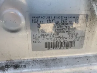 2015 Nissan Note SV z VIN 3N1CE2CPXFL372205, wystawiony jako Copart lot #61229735 z przebiegiem 91 889 mil mil oraz Szkoda całkowita • Salvage title. Historia ofert i sprzedaży dostępna na DreamBid. Obrazek 12.