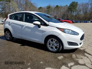 2016 Ford Fiesta SE with VIN 3FADP4EJXGM178422, listed as a Copart auction lot 48239875 with Not Provided miles and Salvage Title. Bid and sale history available at DreamBid. Image 4.
