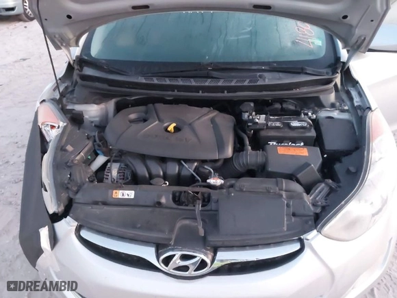 2013 Hyundai Elantra Limited PZEV with VIN 5NPDH4AE7DH352285, listed as a IAAI auction lot 41800551 with 120,171 mi miles. Bid and sale history available at carsss.com. Image 10.
