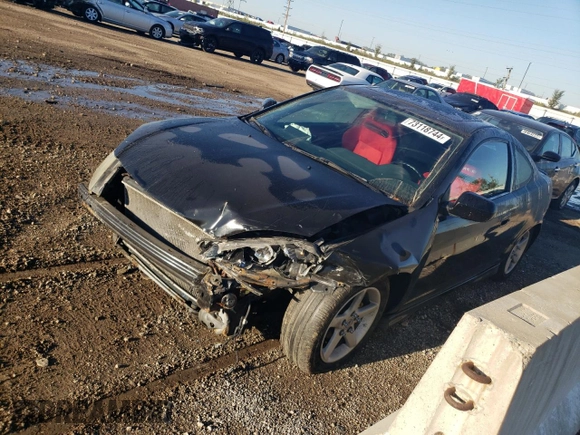 2005 Acura RSX Type-S with VIN JH4DC53045S000949, listed as a Copart auction lot 73118744 with 184,388 mi miles and Salvage Title. Bid and sale history available at carsss.com. Image 1.