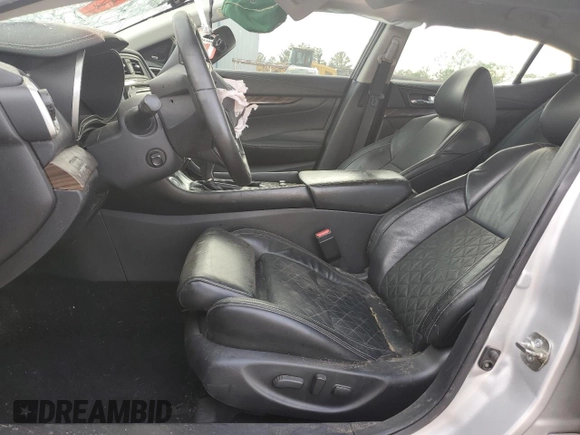 2018 Nissan Maxima Platinum with VIN 1N4AA6AP4JC370230, listed as a Copart auction lot 51544185 with 60,214 mi miles and Salvage Title. Bid and sale history available at DreamBid. Image 7.