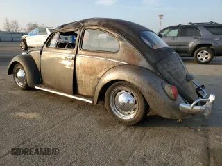 1964 Volkswagen Beetle with VIN 5976429, listed as a Copart auction lot 85807444 with 78,739 mi miles and Salvage Title. Bid and sale history available at DreamBid. Image 2.