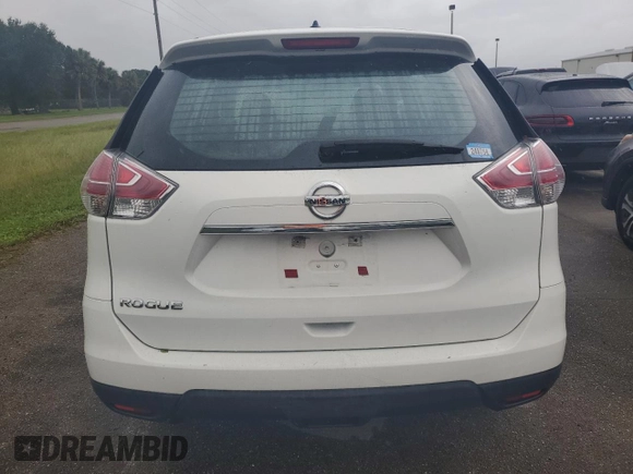 2016 Nissan Rogue SV with VIN 5N1AT2MT6GC783602, listed as a Copart auction lot 77041604 with Not Provided miles and Salvage Title. Bid and sale history available at DreamBid. Image 6.
