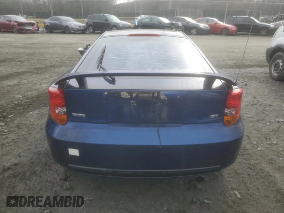 2002 Toyota Celica GT z VIN JTDDR32T920140518, wystawiony jako Copart lot #43759465 z przebiegiem 166 627 mil mil oraz Szkoda całkowita • Salvage title. Historia ofert i sprzedaży dostępna na DreamBid. Obrazek 6.